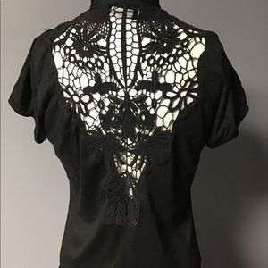 Brittany Black Cardigan small black color